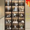 2025 Luxury Bear Wine Cabinet Ornaments: Elegant TV Stand and Living Room Decor