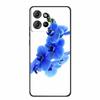 For Motorola Moto G 2025 Case Fashion Flower Black Silicone Soft TPU Back Cover Case For Motorola G75 S50 Edge 50 Neo Phone Case