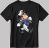 Captain Mickey Cute New Black T Shirt