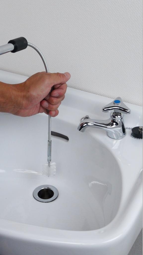 KAKUDAI 6055 5m Pipe Cleaner with Brush for Drain Cleaning