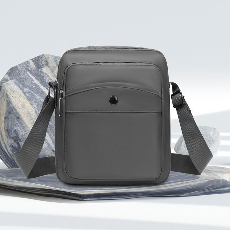 New Men's Diagonal Cross Bag Single Back Fashionable Simple Lightweight