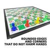 Desktop Foldable Snake Ladder Board And Game Family Chessboard Portable