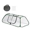 Greenhouse Portable Protector with Door PVC Resistant Flower Accelerator Tents for Vegetable Fruits Seedling Flower