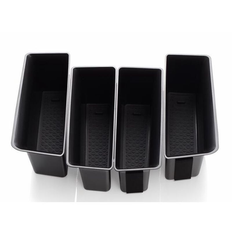 Car Side Door Storage Box For Volkswagen VW Golf 8 R Gti Gte Car Door Armrest Container Storage Box Accessories