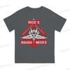 Starship Troopers Tops  Cotton Leisure Sports  Ricos Roughnecks Red Logo Unisexs and Womens Tshirts Tshirt Top