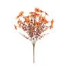 Fall Artificial Violet Flower UV Resistant Fake Silk Flower Home Halloween Harvest Festival Table Centerpiece Indoor Outdoor Faux Bloom Decoration