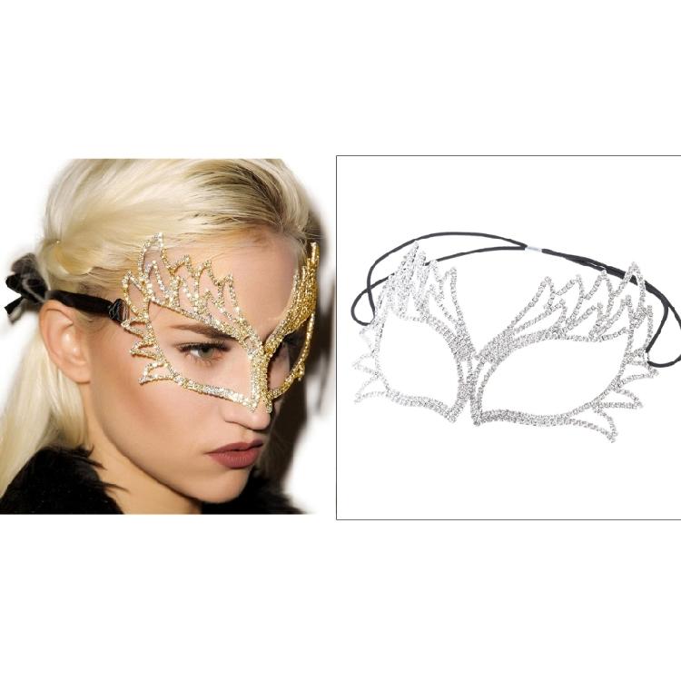 Masquerade GlassesMask Rhinestones EyeMask Masquerade Crystal EyeMask PromMask