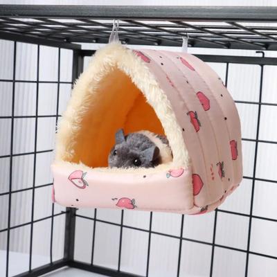Hanging Hamster Warm Nest Cotton/Canvas Hamster House Pet Sleeping Bed  For Rabbit Squirrel Rat