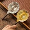 1PcGold Silver Color Mesh Tea Strainer Stainless Steel Filter Sieve Teaware Useful Tea Infusers Tea Ceremony Kitchen Accessories