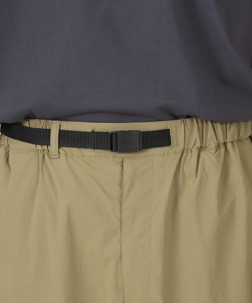 Snow Peak New Standard Utility Pants Long Pants for Men and Size L NSD-PT-25AU001 Women, BLACK,