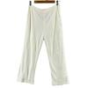 0353257 Plain Pants White Women 70 Used