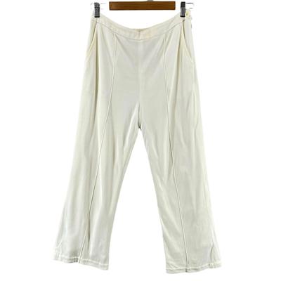 0353257 Plain Pants White Women 70 Used