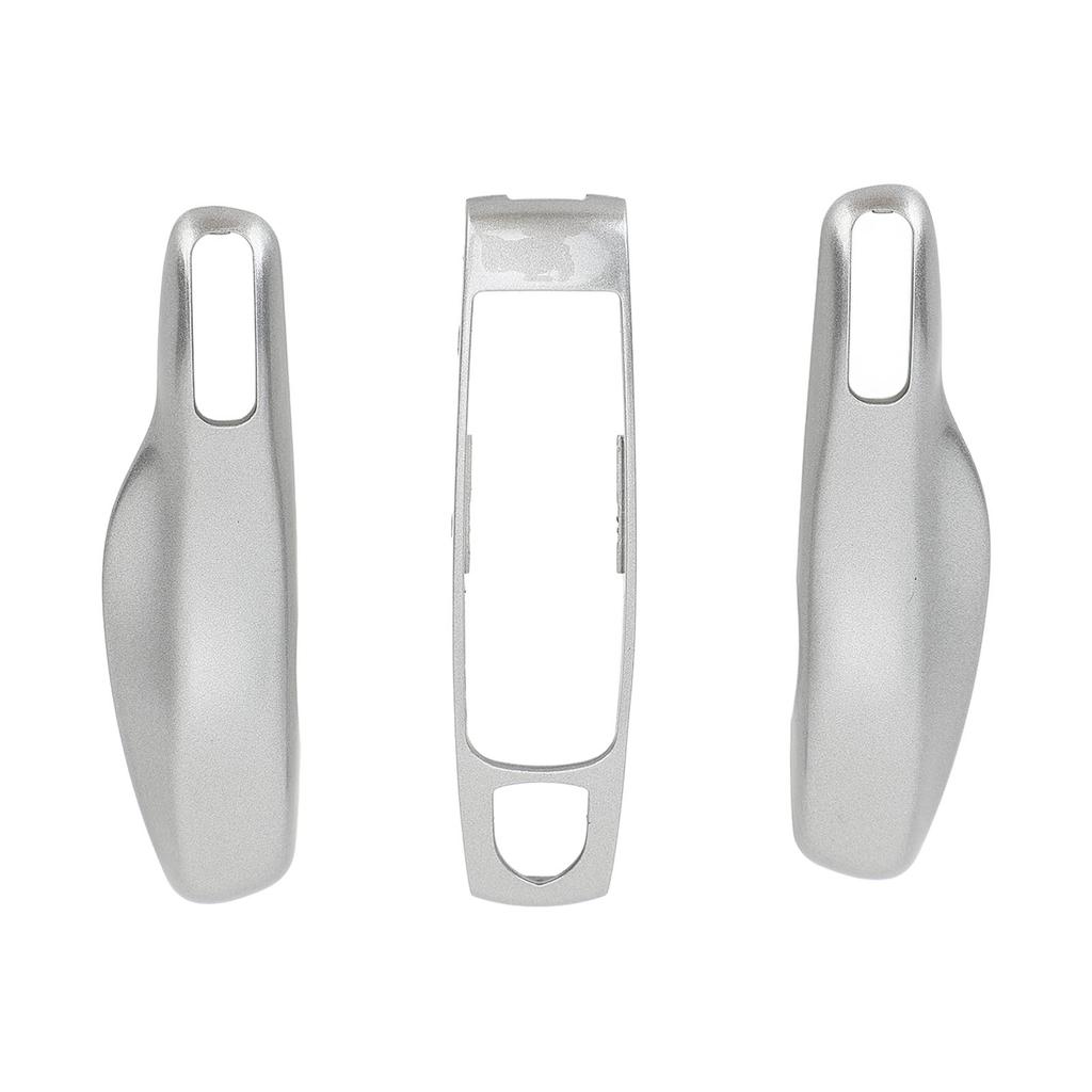 Car Smart Key Cover Case Keyless Entry Remote Key Fob Protector Shell for Panamera Cayenne 911 Macan Boxster Cayman 718 GT Silver  Style