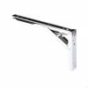 Spring Loaded Shelf Support Bracket SpaceSaving Reinforced Folding Heavy Duty Triangle