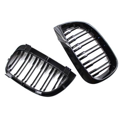 Paar Front Grille Grills Vervanging voor BMW 1 Serie E81 E87 2004-2007 Auto Styling Racing Grills