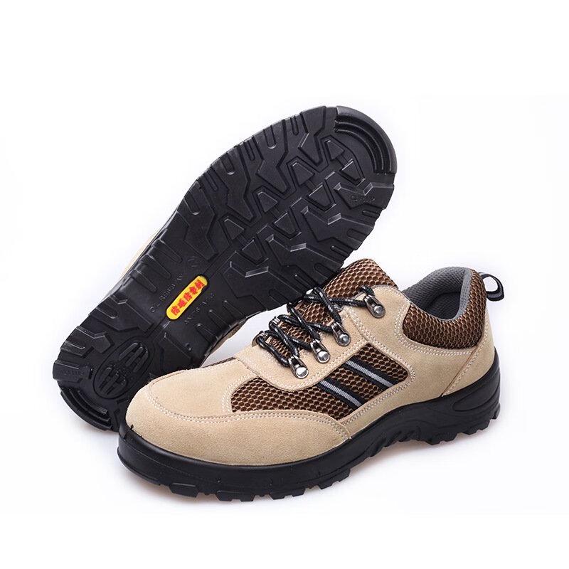 Union Messenger Cowhide Breathable Safety Shoes