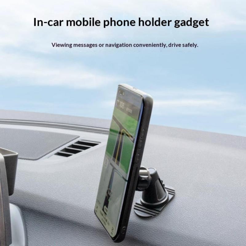 Car Phone Holder Base 360 Degree Rotation Tool Free Install Adhesive Ball Head Mount for Car All Scene Driving Use