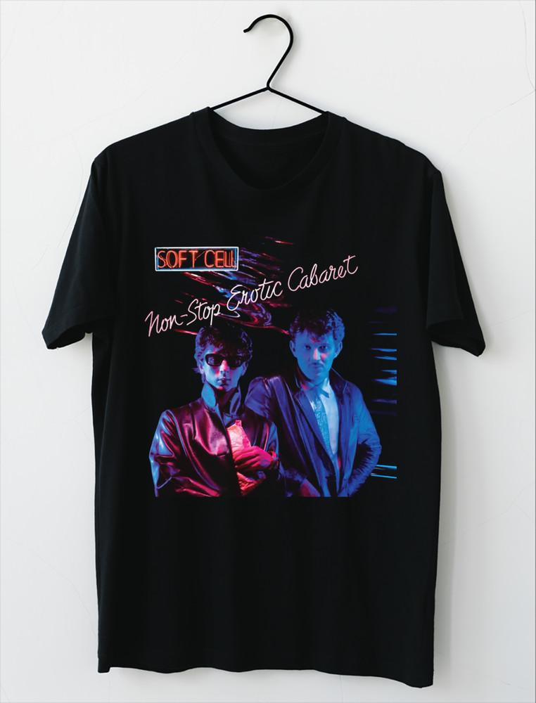 NEW Collection Soft Cell Gift Fan Black All Size T-Shirt BT227 Unisex T-Shirt