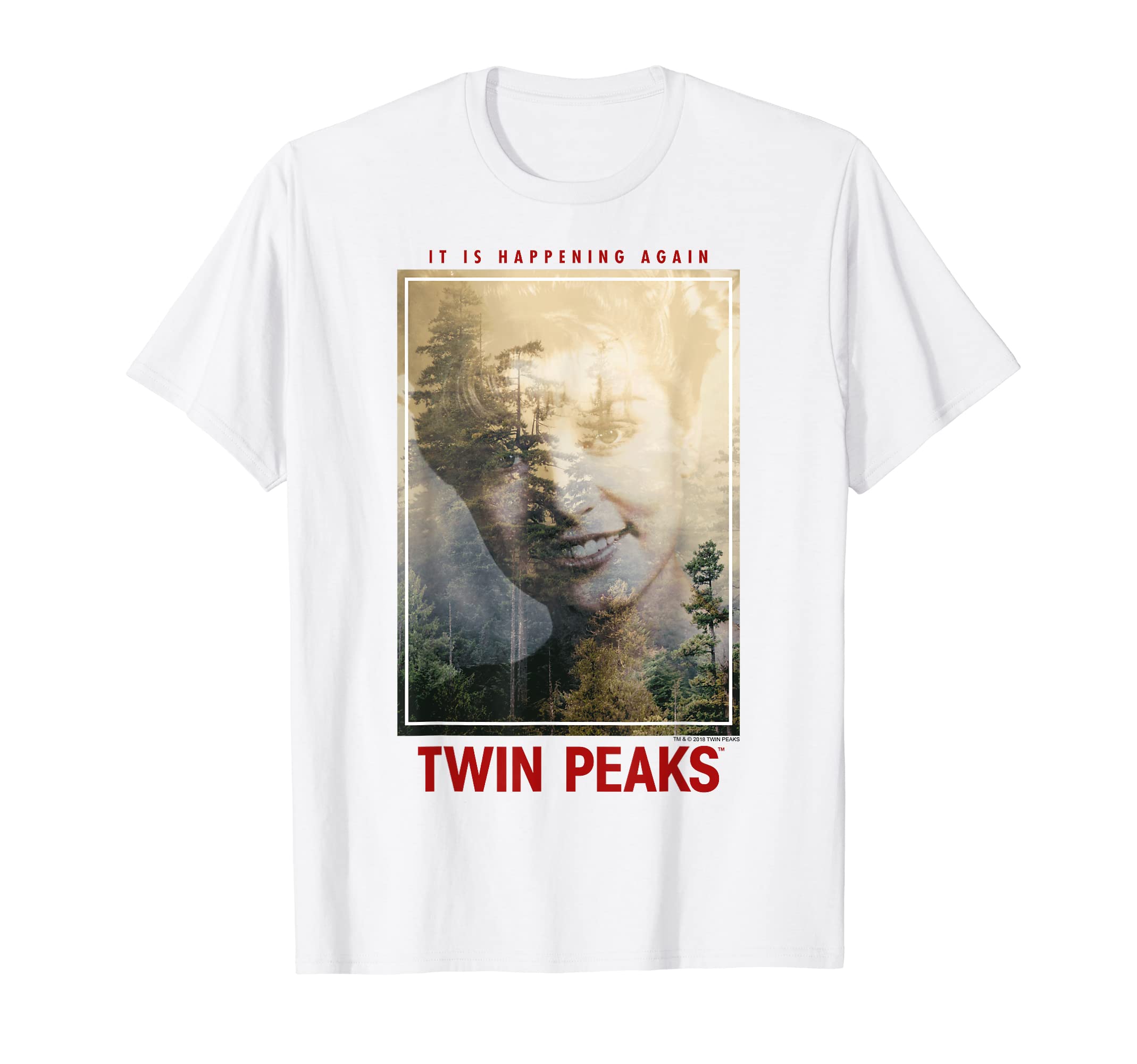 

Twin Peaks Laura Happening Again Poster Graphic T-Shirt