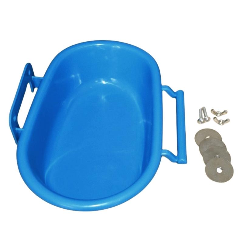 Víceúčelová ptačí koupelová vana, doplněk do ptačí klece, externí koupelová vana, umyvadlo do klece, sprchová vanička, koupací vana pro ptáky, miska na vodu pro ptačí klec