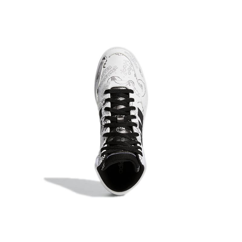 Adidas Hoops 3.0 Mid 'White Black' Sneakers GZ4859
