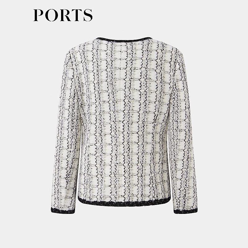 PORTS Women's Stitched Knit Long-Sleeve Cardigan