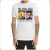 Blink-182 California T-Shirt, Kurzarm Schwarzes Baumwoll-T-Shirt, Größe S bis 5XL