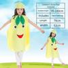 Food Fruit Veggie Costume Performance Stage Pumpkin Cloak Children Cosplay Costume Role-playing Clothing Props Performance Suit