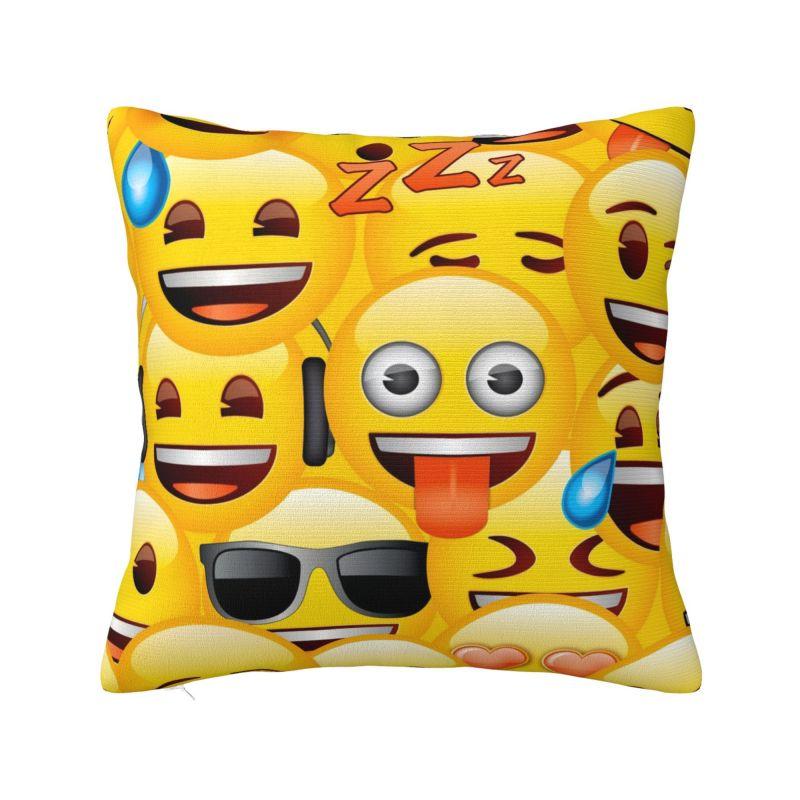 Custom Funny Expression Modern Throw Pillow Cover Home Decor Car Cushion