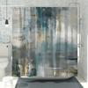 Elegant Abstract Art Waterproof Shower Curtain – Perfect For Adding A Modern And Sophisticated Touch To Your Bathroom Decor