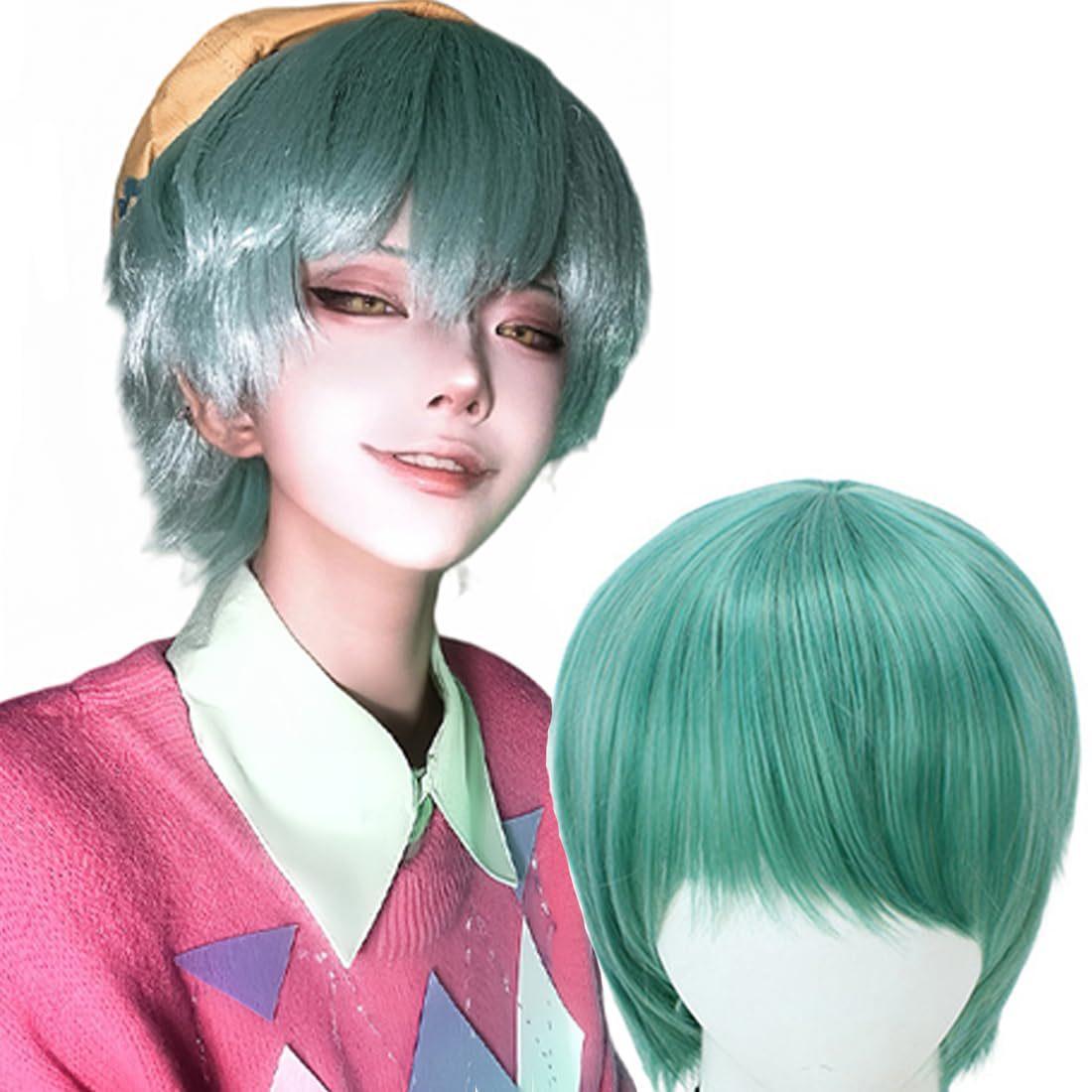 

Kpop Huntrix Руми Косплей Парик Хэллоуин Вечеринка Демон Аксессуар Костюмы Охотников реквизит карнавальный маскарадный костюм green-One Size