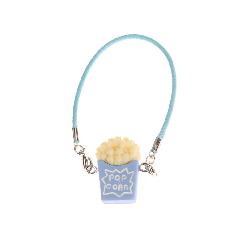 Mini Maison de Poupée Sac à Popcorn Sacs Bandoulière Poupées Décoration Suspendue Mignon Poupée en Peluche Labubu Décor Accessoires Jouets pour Enfants