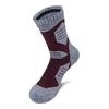 5th Generation Hiking Socks Breathable Outdoor Mountaineering Sweat-Wicking Sports Socks A2202491 Men's Dark Red XL