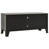 Vidaxl Szafka Pod Telewizor, Szara, 105X36X47 Cm, Metal I Mdf