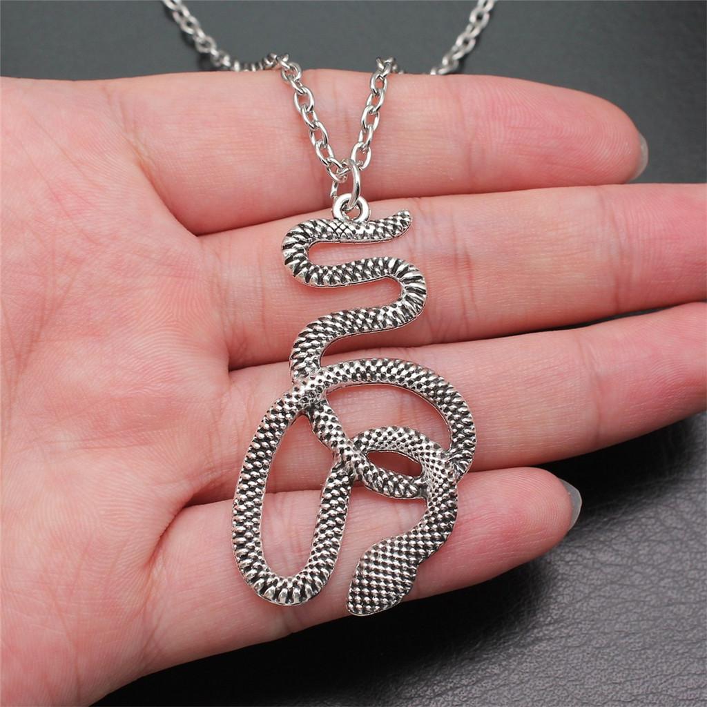 45cm Or 70cm Long Chain Necklace Dragon Snake Anime Minimalist Jewelry Components QN023