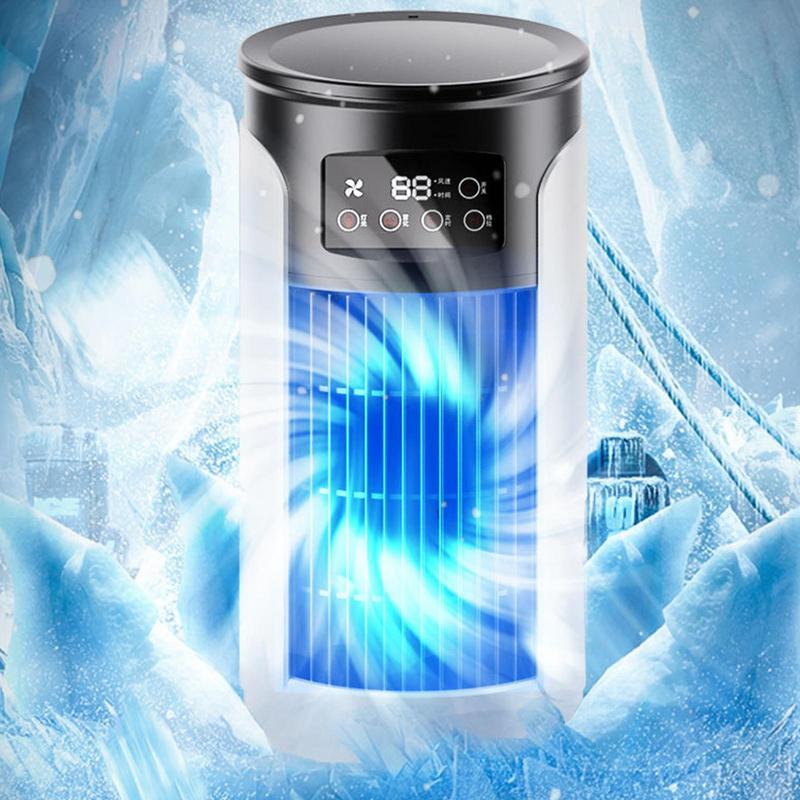 

Портативные кондиционеры Настольный испарительный USB-воздухоохладитель Вентилятор USB Тихий Охлаждение комнаты Регулируемые скорости Испарительный Персональный CHINA