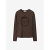 Cc Collect Velvet Ribbon Print Tee C253psm021