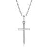 Cross Pendant Necklace Neck Chain Women and Men Religious Golden Silver Collection