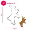 Stainless Steel Christmas Tree Cookie & Cake Cutter Mold Set