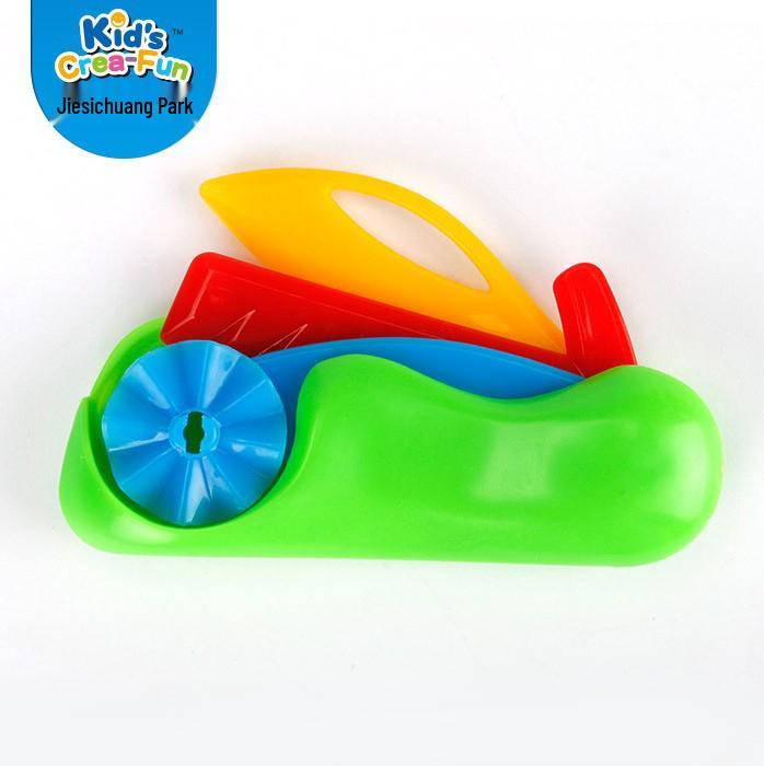 Children's DIY Color Clay Craft Kit: Includes Leather Clay, Glue Machine, Needle Cylinder, Noodle Maker, Dessert, Cake, and Bread Making Tools.