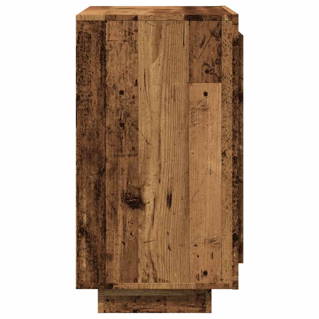 Sideboard with Rustic Wood Look 80 x 40 x 75 cm Engineered Wood