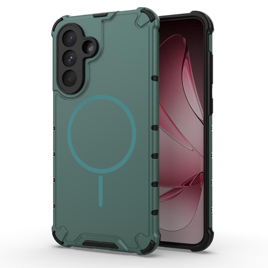 Militärstandard Robustes Magnetisches Case Für Magsafe Für Samsung S25 S24 S23 Plus Ultra A56 A36 A55 A35 A25 A14 A34 A54 Airbag Stoßfeste Hülle