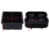 Set of 2 Silicone Ice Cube Tray Large Sphere & Square Ice Mold for Whiskey Cocktails BPA Free Reusable Stackable Easy Release