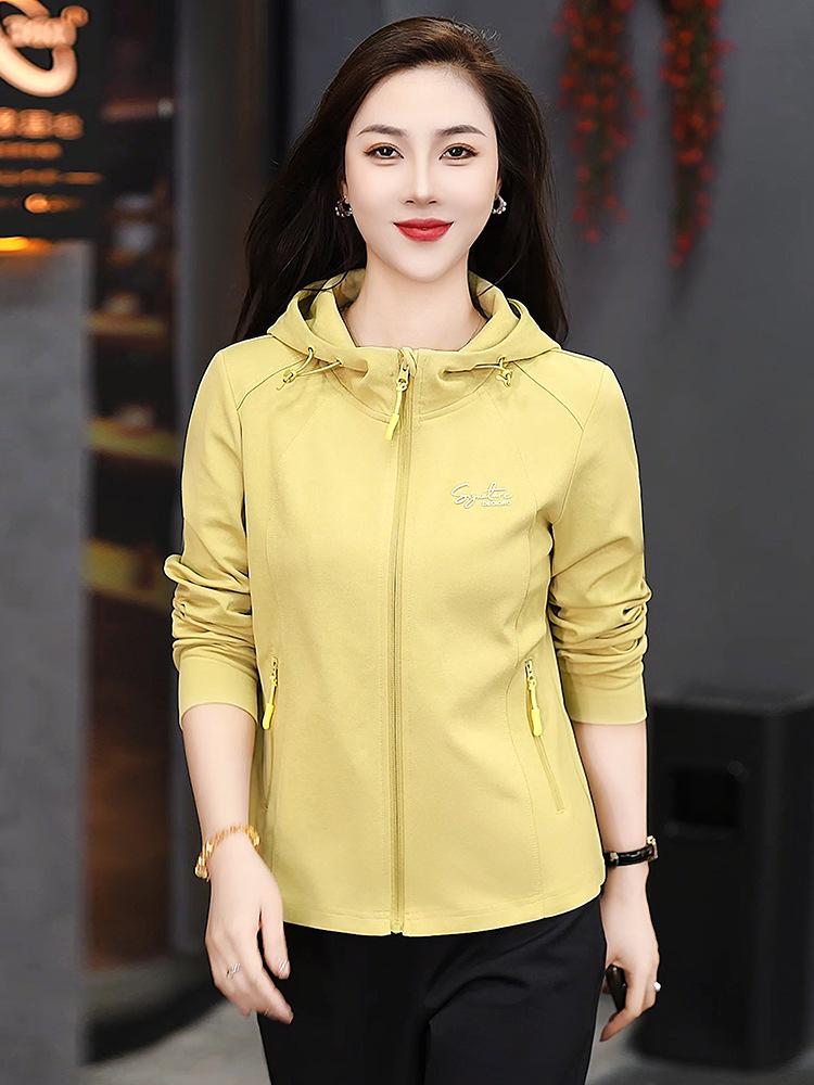 Women's 2025 Hooded Long Sleeve Autumn Coat – Fashionable and Stylish Outerwear