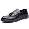 British Fashion New Pointed Business Casual Leather Shoes Foot Cover Tassel Men'S Shoes Single Shoe Model 85134-G