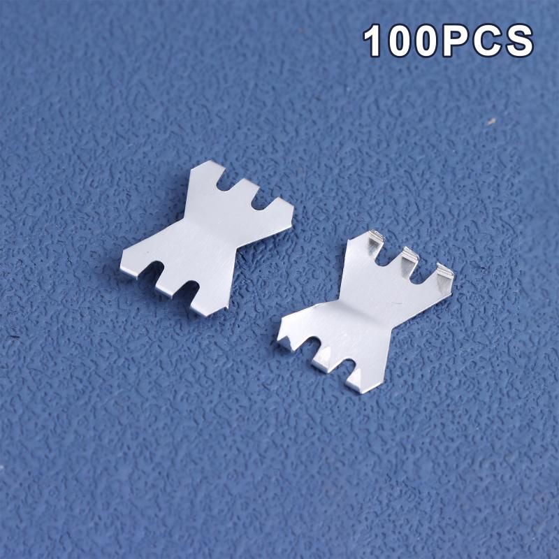 

100Pcs/set Bandage Clips Wrap Elastic Metal Clip Stretch Bandages Clasps Fastener Replacement Fasteners Clamps Hooks Support