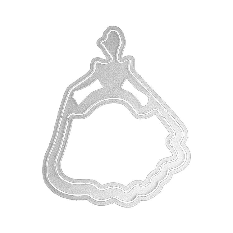 Girl Wedding Metal Die Cuts Embossing Template Stencil Scrapbooking for Card DIY