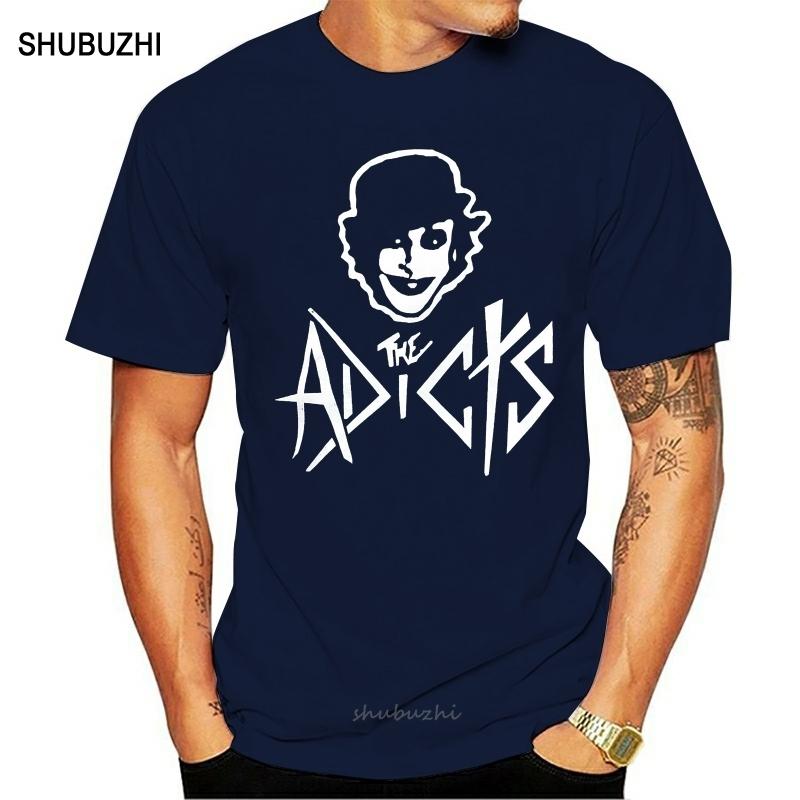 Mens Punk T-Shirt The Adicts Punk Rock 1977 Droogs Skins Clockwork Orange S-3Xl Colorful Tee Shirt S