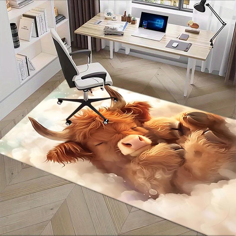 Comfortable Chair Mat Office Carpet for Home Decor, Sofa Rug, Large Size, Suitable for Bedroom, Living Room, Various Rooms, Gift Idea