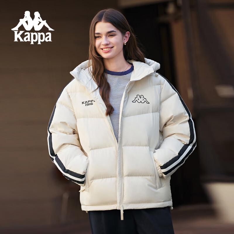 Kappa 2025 Winter Unisex Hooded Down Jacket K0FZ2YY08D